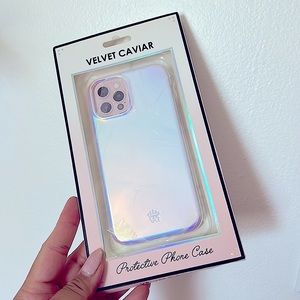 Velvet caviar iPhone 12 Pro case bundle